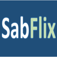 SabFlix logo, SabFlix contact details