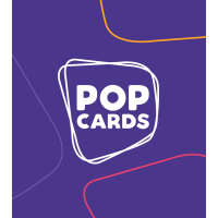 PopCards logo, PopCards contact details