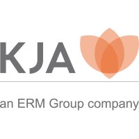 KJA logo, KJA contact details