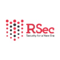 RSec - Security for a New Era logo, RSec - Security for a New Era contact details