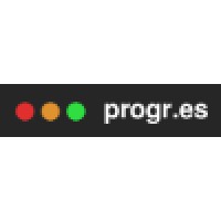 progr.es logo, progr.es contact details