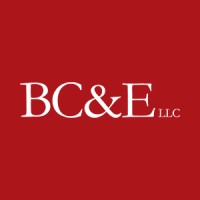 BC&E logo, BC&E contact details