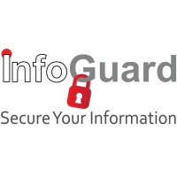 InfoGuard logo, InfoGuard contact details