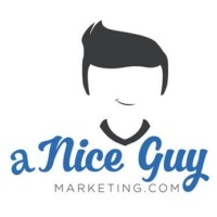 a nice guy marketing logo, a nice guy marketing contact details