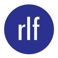 RLF logo, RLF contact details