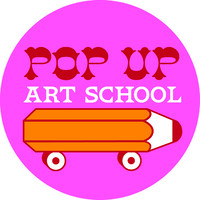 Pop Up Art School logo, Pop Up Art School contact details