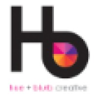 hue + blurb creative logo, hue + blurb creative contact details