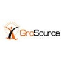 GroSource logo, GroSource contact details