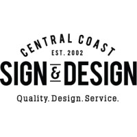 Central Coast Sign and Design logo, Central Coast Sign and Design contact details