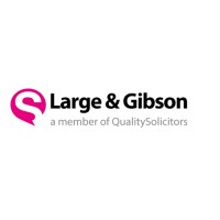 QualitySolicitors Large and Gibson logo, QualitySolicitors Large and Gibson contact details