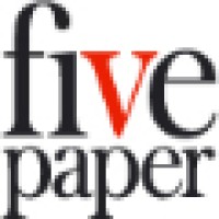 Five Paper logo, Five Paper contact details