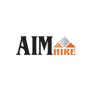 Aim Hire logo, Aim Hire contact details