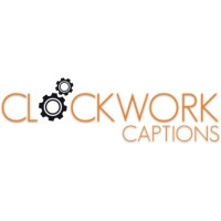 Clockwork Captions logo, Clockwork Captions contact details