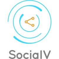 SocialV logo, SocialV contact details