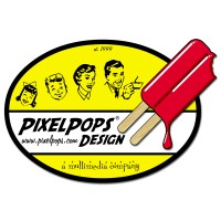 PixelPops Design logo, PixelPops Design contact details