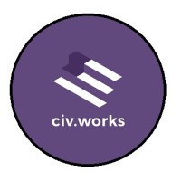 civ.works logo, civ.works contact details