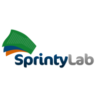 SprintyLab logo, SprintyLab contact details