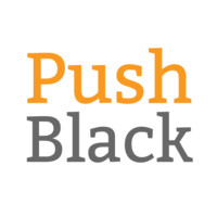 PushBlack logo, PushBlack contact details