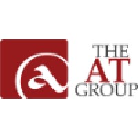 The AT Group logo, The AT Group contact details