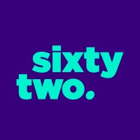 Sixty Two logo, Sixty Two contact details