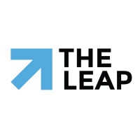 The Leap logo, The Leap contact details