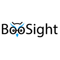 BooSight logo, BooSight contact details