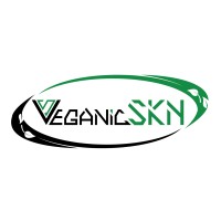 VeganicSKN logo, VeganicSKN contact details