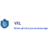 VXL logo, VXL contact details