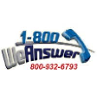 1-800 We Answer Answering Service logo, 1-800 We Answer Answering Service contact details