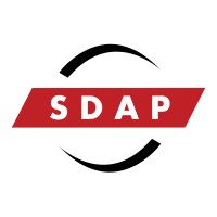 SDAP logo, SDAP contact details