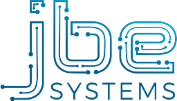 JBE Systems logo, JBE Systems contact details