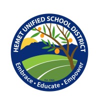 Hemet Unified School District logo, Hemet Unified School District contact details