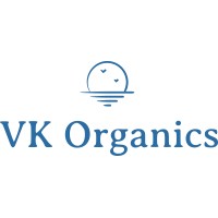 VK Organics logo, VK Organics contact details