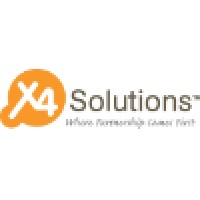 X4 Solutions logo, X4 Solutions contact details