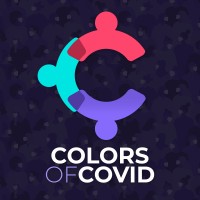 The Colors of Covid logo, The Colors of Covid contact details