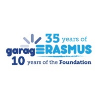 garagErasmus Foundation logo, garagErasmus Foundation contact details