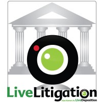 LiveLitigation logo, LiveLitigation contact details