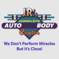 J.R.'s Auto Body logo, J.R.'s Auto Body contact details