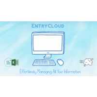 EntryCloud logo, EntryCloud contact details