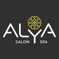 AlyaSalon logo, AlyaSalon contact details