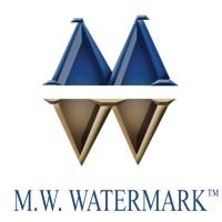 M.W. Watermark logo, M.W. Watermark contact details