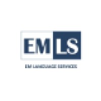 EM Language Services logo, EM Language Services contact details