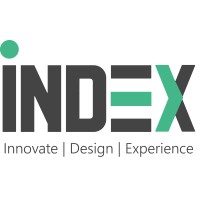 INDEX logo, INDEX contact details