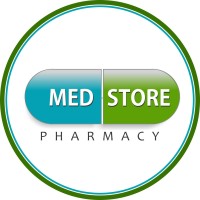 MedStore logo, MedStore contact details