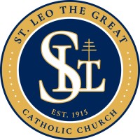 St. Leo the Great Catholic Church logo, St. Leo the Great Catholic Church contact details