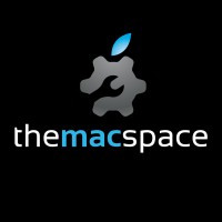 The Mac Space logo, The Mac Space contact details