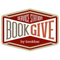 BookGive logo, BookGive contact details