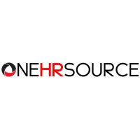 OneHRSource logo, OneHRSource contact details