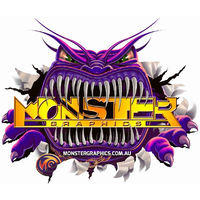 Monster Graphics logo, Monster Graphics contact details