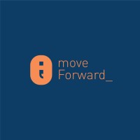 moveForward(100) logo, moveForward(100) contact details